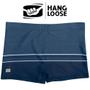 Imagem de Sunga Hang Loose Boxer Box Forrada Estampa Listrada com Cordão de Regulagem Masculina Moda Praia