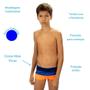 Imagem de Sunga Infantil Boxer 3 Cores Azul Marinho Cecí Moda Praia
