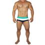 Imagem de Sunga Masculina Listrada Moda Praia Lycra Premium Grossa Lançamento