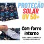 Imagem de Sunga Praia Piscina Menino Infantil Folhas Proteção UV50+