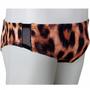 Imagem de Sunga Slip Lateral Transparente Animal Print SexLord