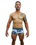 Imagem de Sungão Boxer Estampado Proteção Uv50+ Secagem Rápida Beach & Fit