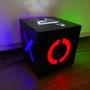 Imagem de Super Abajur Play V2 Cubo Led Acrílico Psn Símbolos Grande