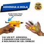 Imagem de Super Arminha De Brinquedo Pressão Dardo Bolinhas Gel