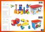 Imagem de Super Caixa Divertida blocos de montar 330 peças MK169 DISMAT brinquedo educativo