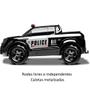 Imagem de Super Caminhonete Monster da Polícia Carrinho Grande 39cm Roda Livre Roma