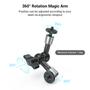 Imagem de Super Clamp SMALLRIG com Rosca de 1/4" e 3/8" - Braço Mágico Incluso