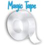 Imagem de Super Fita Mágica Adesiva Dupla Face Transparente Magic Tape