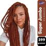 Imagem de Super Jumbo Ser Mulher 399 Gramas Cor Única Cabelo Para Tranças Box Jumbão Degradê Twist Dread Lock