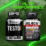 Imagem de Super kit Testo Premium + Black Monter e ganhe Coenzima Q10 Com L-triptofano
