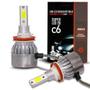 Imagem de Super LED 2D C6 H4 6000k 12V 24V Carro Moto Caminhão (Par)