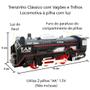 Imagem de Super Locomotiva com Luz Ferrorama Trenzinho com 14 Trilhos