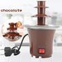 Imagem de Super Máquina Fonte Fondue Chocolate Cascata Elétrica 110V