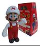 Imagem de Super Mario Branco Fire Bros 64 Original Boneco Grande 23 Cm