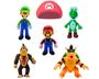 Imagem de Super Mario Bross Coleção Bonecos Diversos  5  Personagens. 