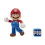 Imagem de SUPER MARIO Collectible Mario 4" Poseable Articulated Action Figure com Acessório POW, Perfeito para Crianças & Colecionadores Iguais! para idades 3+