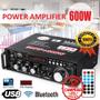 Imagem de Super Mini Modulo Amplificador De Som Bluetooth Mp3 Karaokê 600w 220v e 12v