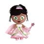Imagem de Super porquê! Princesa Presto Ervilha com Vestido de Pelúcia Doll PBS