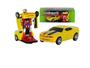 Imagem de Super Robôs Camaro amarelo que se transforma em robô.  Bate e Volta. Luz e som do motor. Toy King