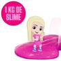 Imagem de Super Slime Aventureiros Luccas Neto 1kg Amoeba Geleia + Latão Atóxica Birnquedo Toys Lab