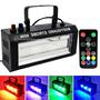 Super Strobo RGB 60W Canhão Refletor Com Controle 3 LEDs Efeito Flash Para Festa - 1948812 - PDE Imagem de Super Strobo RGB 60W Canhão Refletor Com Controle 3 LEDs Efeito Flash Para Festa - 1948812