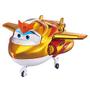 Imagem de Super Wings - 5" Transformando 3 Pacotes Supercharged Jett, Golden Boy & Leo Action Figures  de brinquedos de avião 5ª  Avião para robô  Presentes de aniversário para 3 meninos e meninas de 5 anos