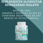 Imagem de Suplemento Alimentar Biocêutica DiMagnésio Malato Pote 60 Cápsulas Kit Promocional 12 Unidades