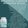 Imagem de Suplemento Alimentar Biocêutica DiMagnésio Malato Pote 60 Cápsulas Kit Promocional 12 Unidades