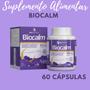 Imagem de Suplemento Alimentar de Vitaminas e Aminoácido Triptofano Biocêutica Biocalm Pote 60 Cápsulas Kit Promocional 10 Unidade