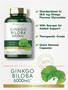 Imagem de Suplemento Carlyle Ginkgo Biloba 6000mg 200 cápsulas
