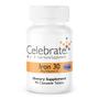 Imagem de Suplemento de ferro Celebrate Vitamins 30mg Ferro 60mg Vitamina C