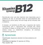 Imagem de Suplemento de Vitamina B12 9,9mcg 60 Cáps Apisnutri - SV