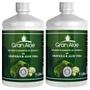 Imagem de Suplemento de Vitamina C Sabor Babosa Aloe Vera e Graviola 500ml Kit com 2 - Gran Aloe