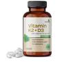 Imagem de Suplemento de Vitamina K2 (MK7) da Futurebiotics com D3 120 cápsulas