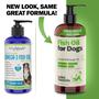 Imagem de Suplemento Deley Naturals: Óleo de Peixe Islandês Omega 3-6-9 para Cães