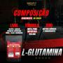 Imagem de Suplemento em Pó Red Fit Nutrition 100% Puro Importado C/ Laudo Kit L-Glutamina 300g ( 2 Unidades )