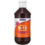 Imagem de Suplemento líquido complexo de vitamina B-12 NOW 240 ml