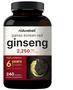 Imagem de Suplemento NatureBell Korean Red Ginseng 2.250 mg 240 cápsulas gelatinosas