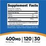 Imagem de Suplemento Nutricost Fosfatidilserina 400mg - 120 Cápsulas