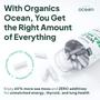 Imagem de Suplemento Organics Ocean Wild Sea Moss Orgânico - 6 Garrafas