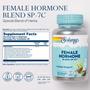 Imagem de Suplemento Solaray Female Hormone Blend SP-7C 180 cápsulas