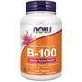 Imagem de Suplementos NOW Foods Vitamina B-100 de liberação sustentada 100 comprimidos