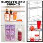 Imagem de Suporte 2 Andares Porta Shampoo Encaixar No Box Banheiro Organizador Duplo