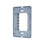Imagem de Suporte 4x2 Horizontal N1373.9 PL Prata, Linha Unno, ABB
