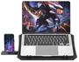 Imagem de Suporte Ajustável Notebook até 17" Base Gamer LED Azul 2 Cooler Silencioso com suporte p/ celular