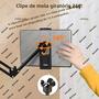Imagem de Suporte Ajustável para Tablet 360° - Giratório com Braço Metálico para Cama e iPad