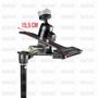 Imagem de Suporte Alicate Garra Com Ballhead Greika Multiuso Para Rebatedor Monitor Magic Arm