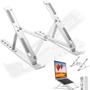 Imagem de Suporte Apoio Base Ergonômico Regulável Aço Notebook/Tablett