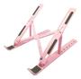 Imagem de Suporte Apoio De Notebook Laptop Compacto Articulado Home Office Pink