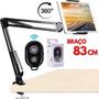 Suporte Articulado Flexível Mesa Celular Smartphone Tablet Assistir Gravar Vídeos - CJJM Imagem de Suporte Articulado Flexível Mesa Celular Smartphone Tablet Assistir Gravar Vídeos